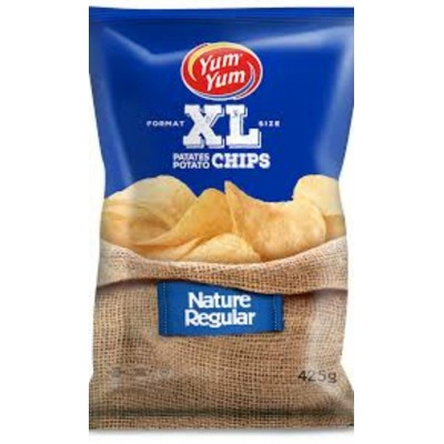 CROUSTILLES NATURE XL ONDULÉES / YUM YUM 425g