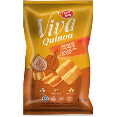 CROUSTILLES VIVA QUINOA OIGNON CARAMÉLISÉ / YUM...