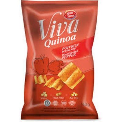 CROUSTILLES VIVA QUINOA POIVRON ROUGE RÔTI / YUM...