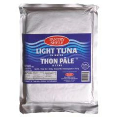 THON PALE MORCEAUX DANS L'EAU SAC / PANTRY SHELF...