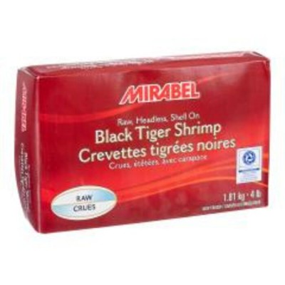 CREVETTE 16-20 BLACK TIGER ÉTÊTÉE CRUE /...
