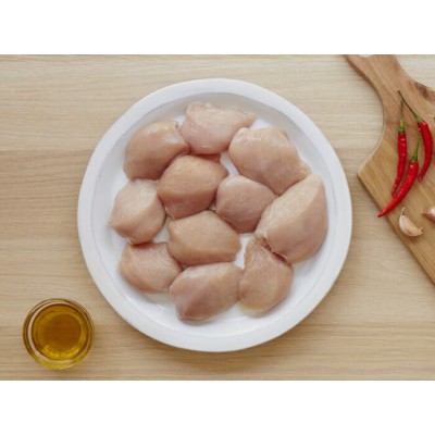 POULET POITRINE DESOSSE MORCEAU (16-20KGP.) /...