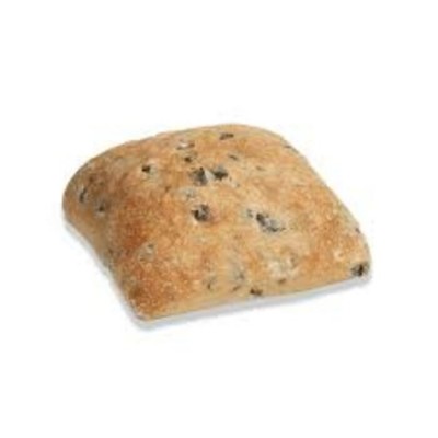 PAIN CIABATTA OLIVE NOIR / BRIDOR 105 GR