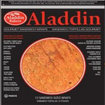 TORTILLA POIVRON ROUGE 12po. / ALADDIN 12 UN