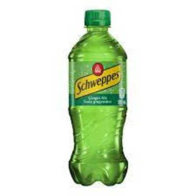 SCHWEPPES GINGER ALE  591ML / PEPSI COLA
