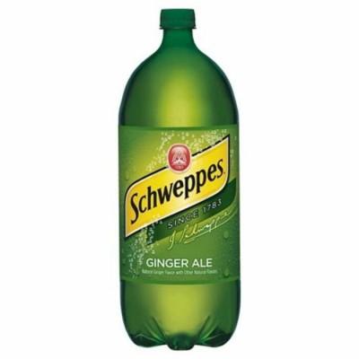 SCHWEPPES GINGER ALE 2 LITRES / PEPSI COLA