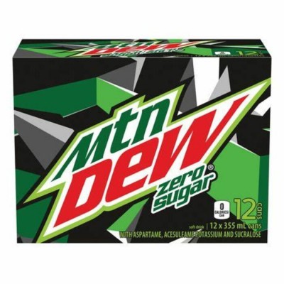 MOUNTAIN DEW ZÉRO 355ML / PEPSI COLA