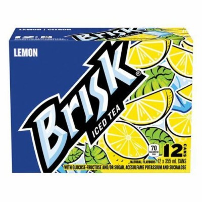 THÉ BRISK CITRON 355ML / PEPSI COLA