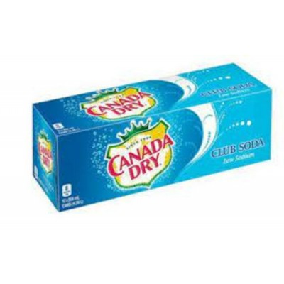 CANADA DRY CLUB SODA 355 ML / COCA COLA
