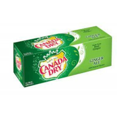 CANADA DRY GINGER ALE 355 ML / COCA COLA