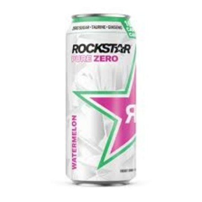 ROCKSTAR PURE ZÉRO MELON 473mL / PEPSI COLA