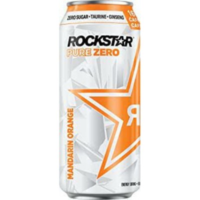 ROCKSTAR PURE ZÉRO MANDARINE 473ml / PEPSI COLA