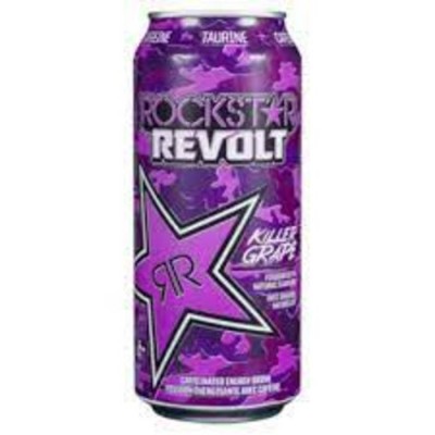 ROCKSTAR REVOLT RAISIN 473ml / PEPSI COLA