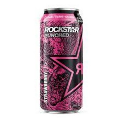 ROCKSTAR PUNCHED FRAISE 473ml / PEPSI COLA