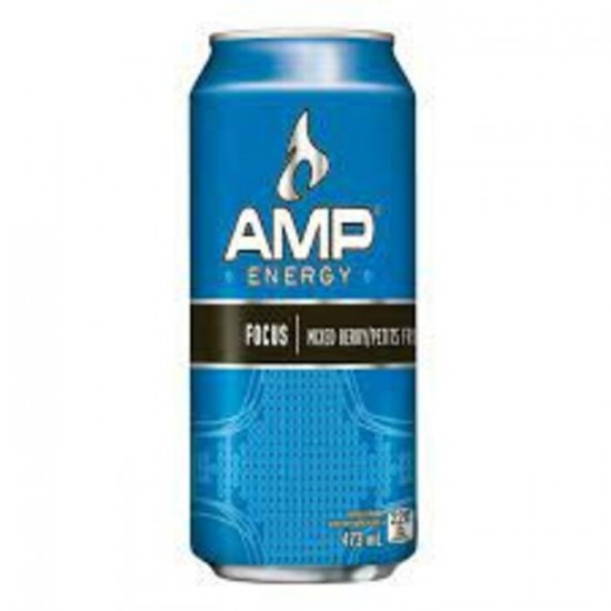 AMP BLEU FOCUS 12x473ml / PEPSI COLA