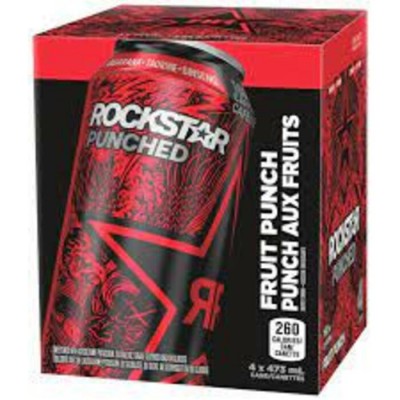 ROCKSTAR ZÉRO PUNCHED 4X473ml / PEPSI COLA