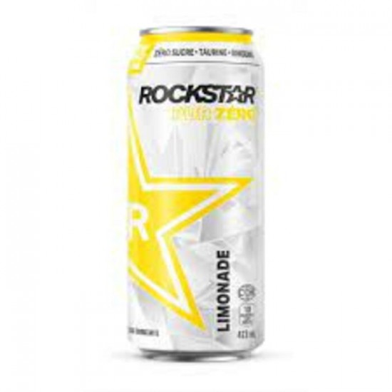 ROCKSTAR PURE ZÉRO LIMONADE 473mL / PEPSI COLA