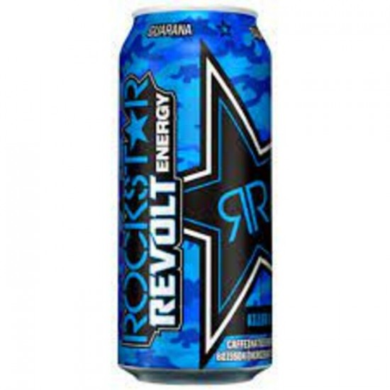 ROCKSTAR REVOLT BLUE RAZ 473ml / PEPSI COLA