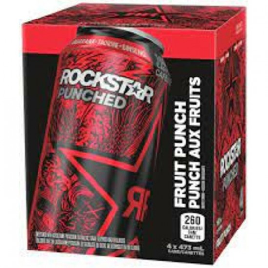 ROCKSTAR PUNCHED 4X473ml / PEPSI COLA