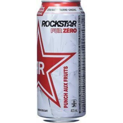 ROCKSTAR PURE ZERO 4x6 473ml / PEPSI COLA