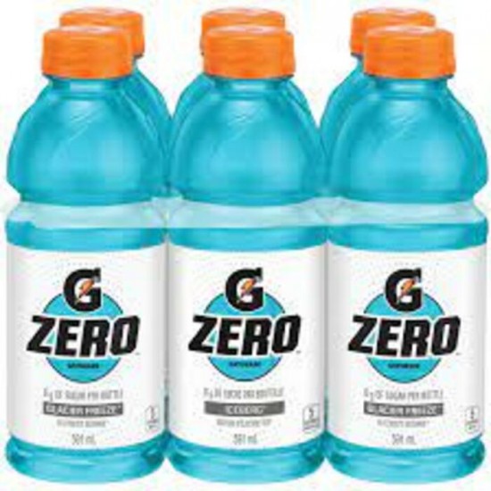 GATORADE ZERO GLACIER 4X6 591ml / PEPSI COLA