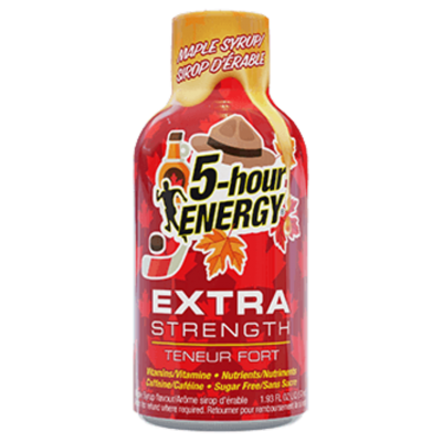 5 HOUR ENERGY EXTRA SIROP ERABLE / 5 HOUR