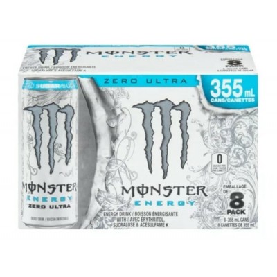 MONSTER ZERO SUCRE 355ML / COCA COLA