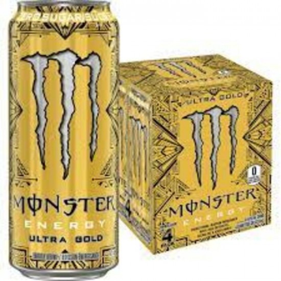 MONSTER ULTRA GOLD 473 ML / COCA COLA