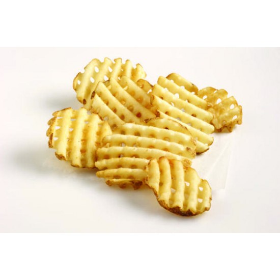 FRITE GAUFRE CROUSTILLANTE AVEC PELURE / CAVENDISH