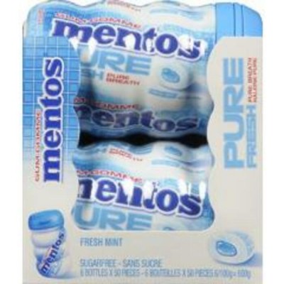 MENTOS GOMME MENTHE FRAICHE 50MCX / VAN MELLE