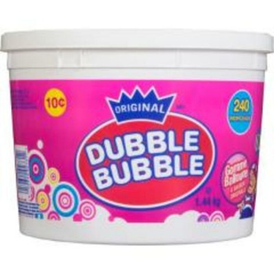 DUBBLE BUBBLE GOMMES CARREES EN POT / REGAL