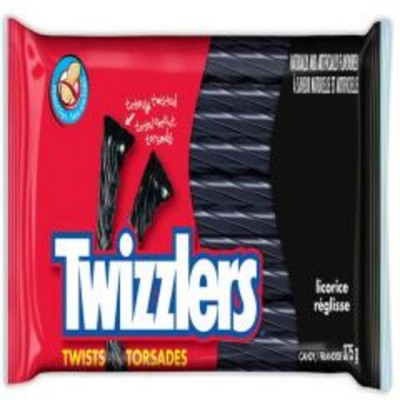 TWIZZONE REGLISSE TORSADE NOIRE / HERSHEY