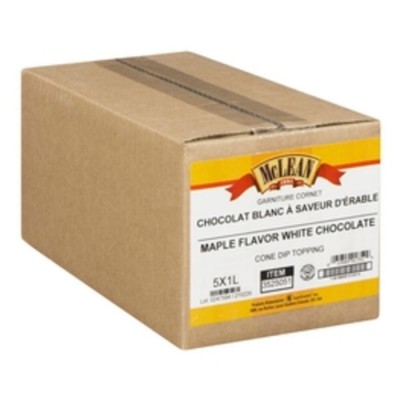 TREMPAGE POUR CORNET CHOCOLAT BLANC ET ÉRABLE...