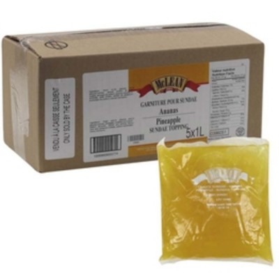 GARNITURE POUR COUPE GLACÉE ANANAS 1LITRE / MC...