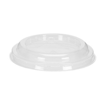 COUVERCLE PLAT EN PET CLAIR POUR 6-8-10oz / POLAR...