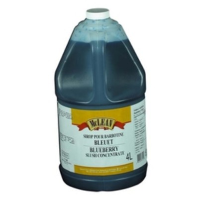 SIROP POUR BARBOTINE BLEUET / Mc Lean