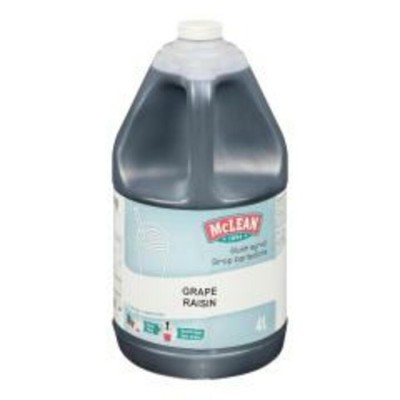 SIROP POUR BARBOTINE RAISIN / Mc Lean