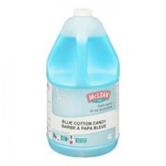 SIROP POUR BARBOTINE BARBE À PAPA BLEUE / Mc Lean