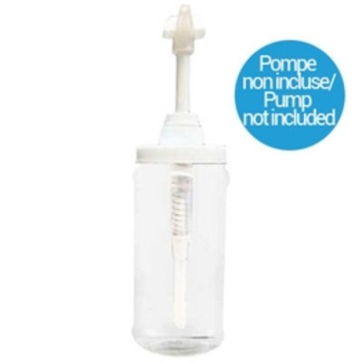 BOUTEILLE EN PLASTIQUE POUR SIROP DE BARBOTINE...