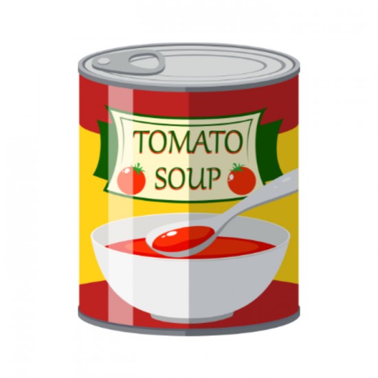 SOUPE CREME TOMATE RÉDUIT EN SEL / CAMPBELL 1.36LT