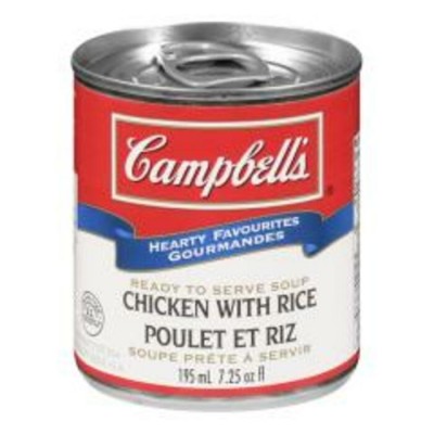 SOUPE POULET RIZ PRÊT À SERVIR / CAMPBELL 195ML