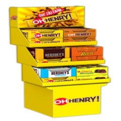 PRÉSENTOIR HERSHEY ASSORTIE RÉGULIER 304un. /...
