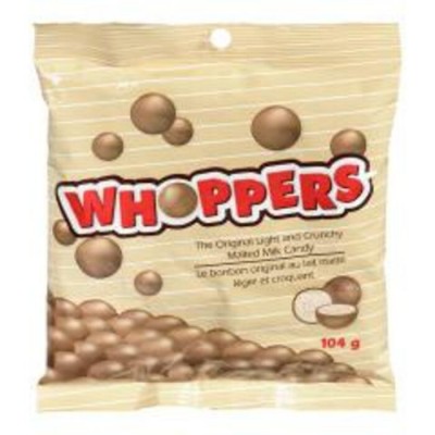 WHOPPERS CHOCOLAT EMBALLAGE PERFORE / HERSHEY WHOPPERS CHOCOLAT EMBALLAGE PERFORE / HERSHEY