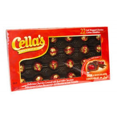 CELLA S CERISE CHOCOLAT NOIR BTE FAMILIAL /...