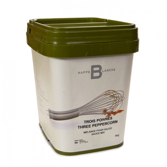 BASE SAUCE TROIS POIVRES / NAPPE BLANCHE