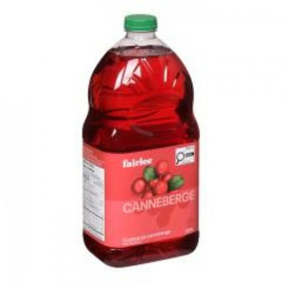 JUS COCKTAIL CANNEBERGE BTLE PLASTIQUE / FAIRLEE