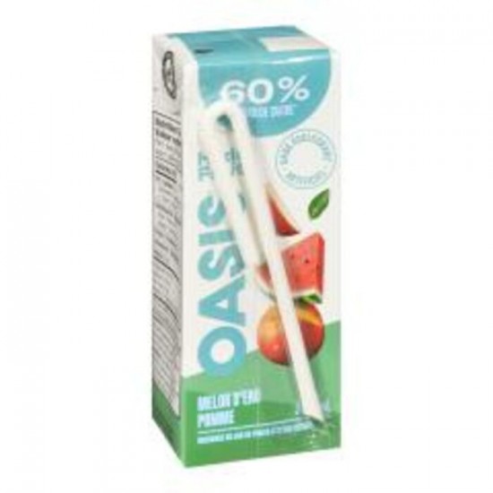JUS MELON/POMME BIO / OASIS HYD.FRUIT