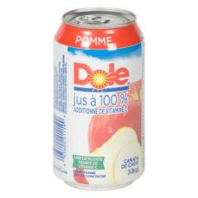JUS POMME 100% CAN / DOLE JUS POMME 100% CAN / DOLE