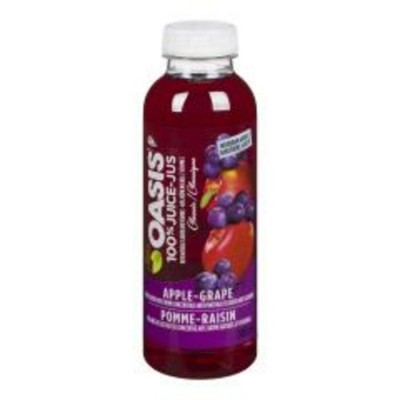 JUS POMME/RAISIN PLAST. / OASIS