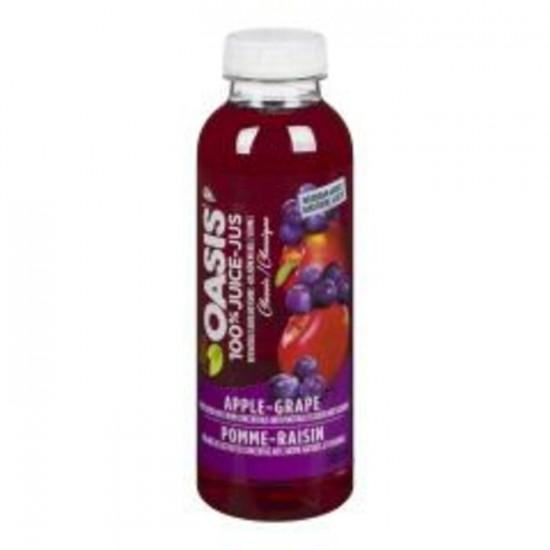 JUS POMME/RAISIN PLAST. / OASIS